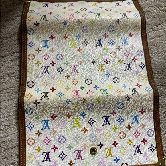 Louis Vuitton Multicolor Monogram Clutch - Picture 9 of 12